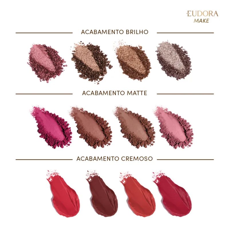 PALETA MULTIFUNCIONAL CLUTCH METALS ROS� EUDORA MAKE 10G